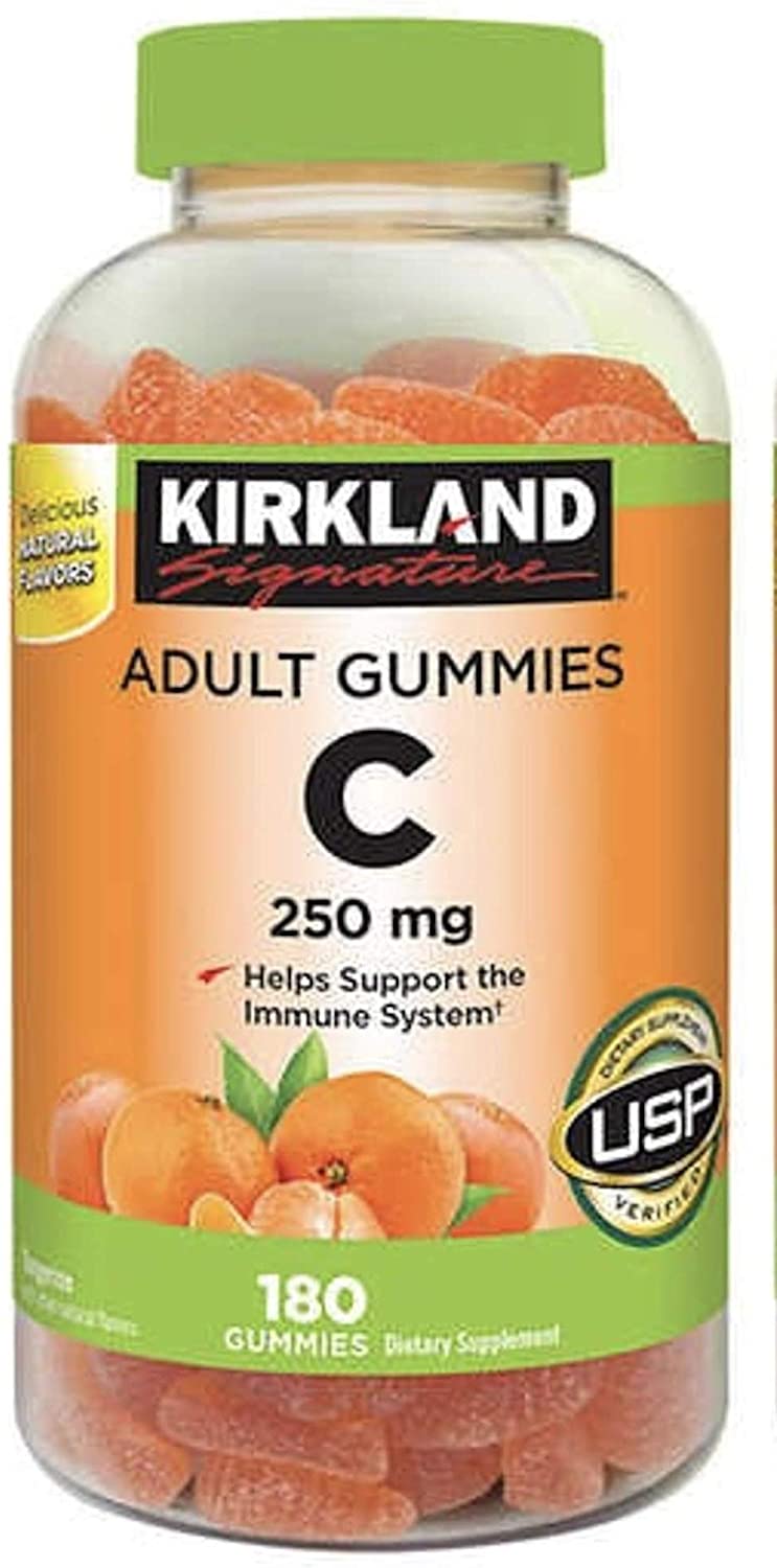 Gomitas Para Adultos Vitamina C 250 Mg 180 Gomitas Kirkland